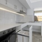 high physical support ktichen in rural view